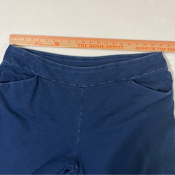 Pure Jill Womens Blue Indigo Bootcut Stretch Pull On Knit Jeans Size 2X - Picture 13 of 16